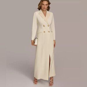 Donna Karan Blazer Maxi Dress